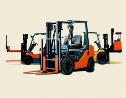 Toyota forklifts and warehouse  equipment catalog